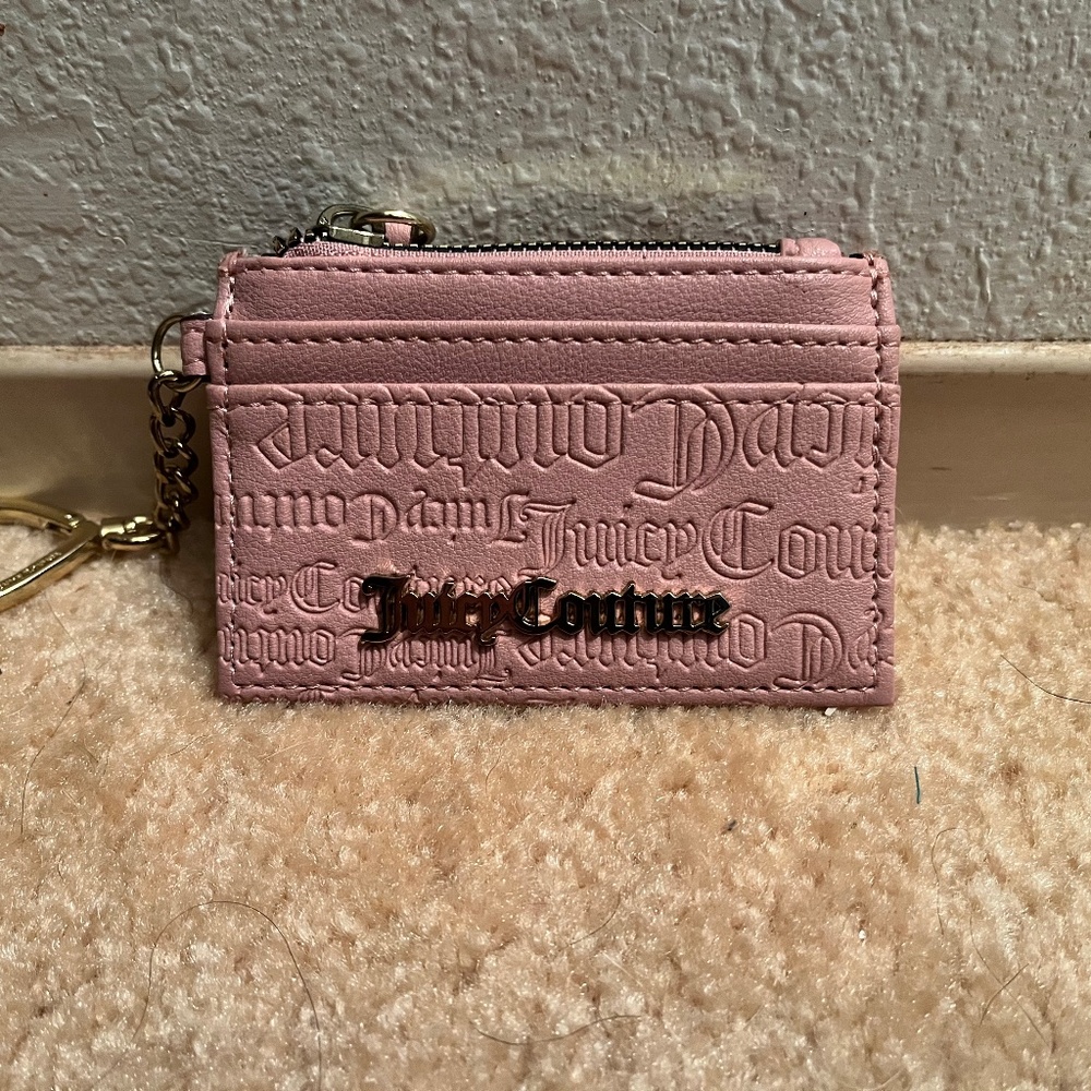 Juicy Couture credit card coin purse